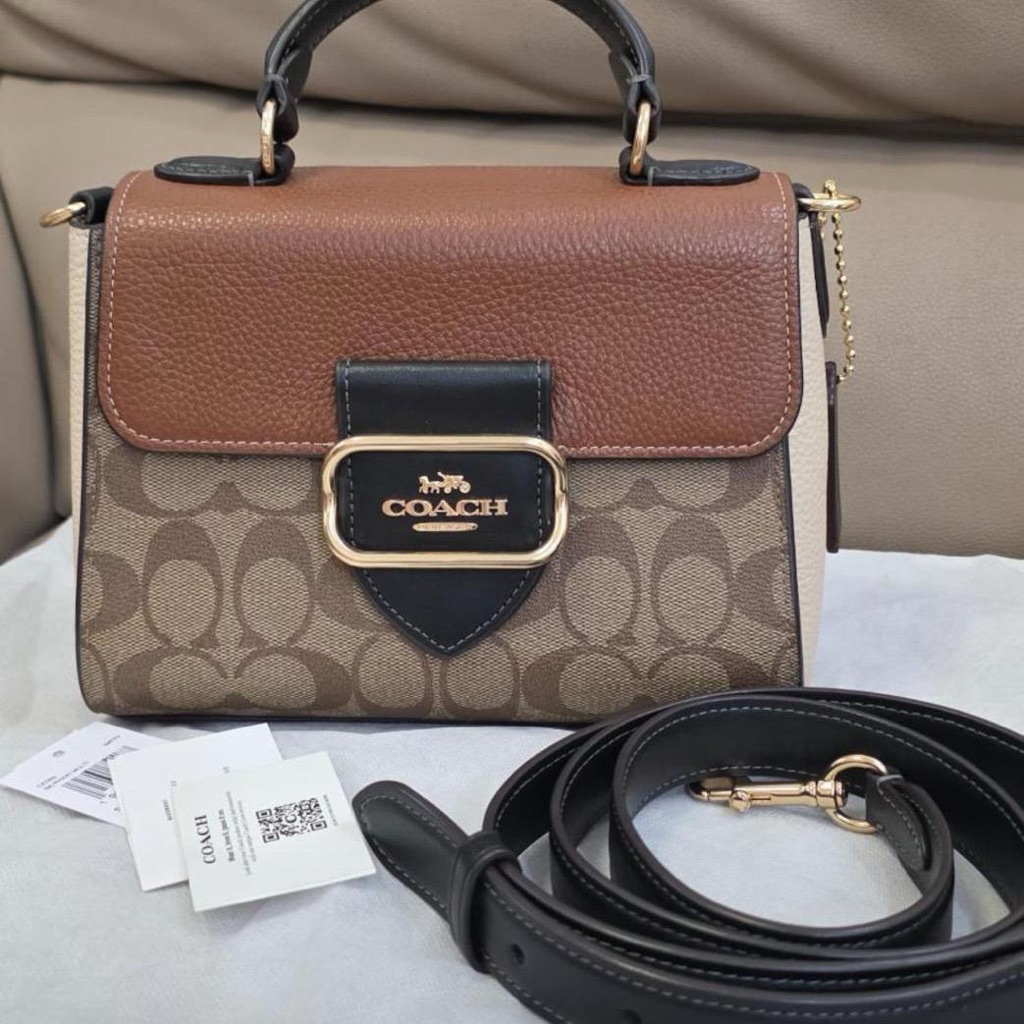 Coach Morgan top handle