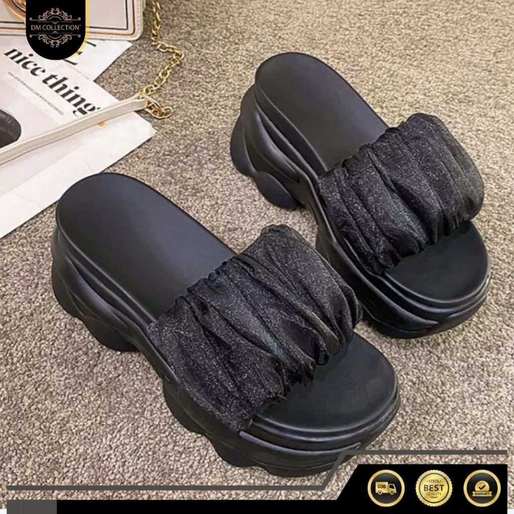 Sepatu Cewek Kantor 2025 Wedges Cewe Wedge Kerja Terbaru Kekinian Wges Murah Weges Korean Style Spat