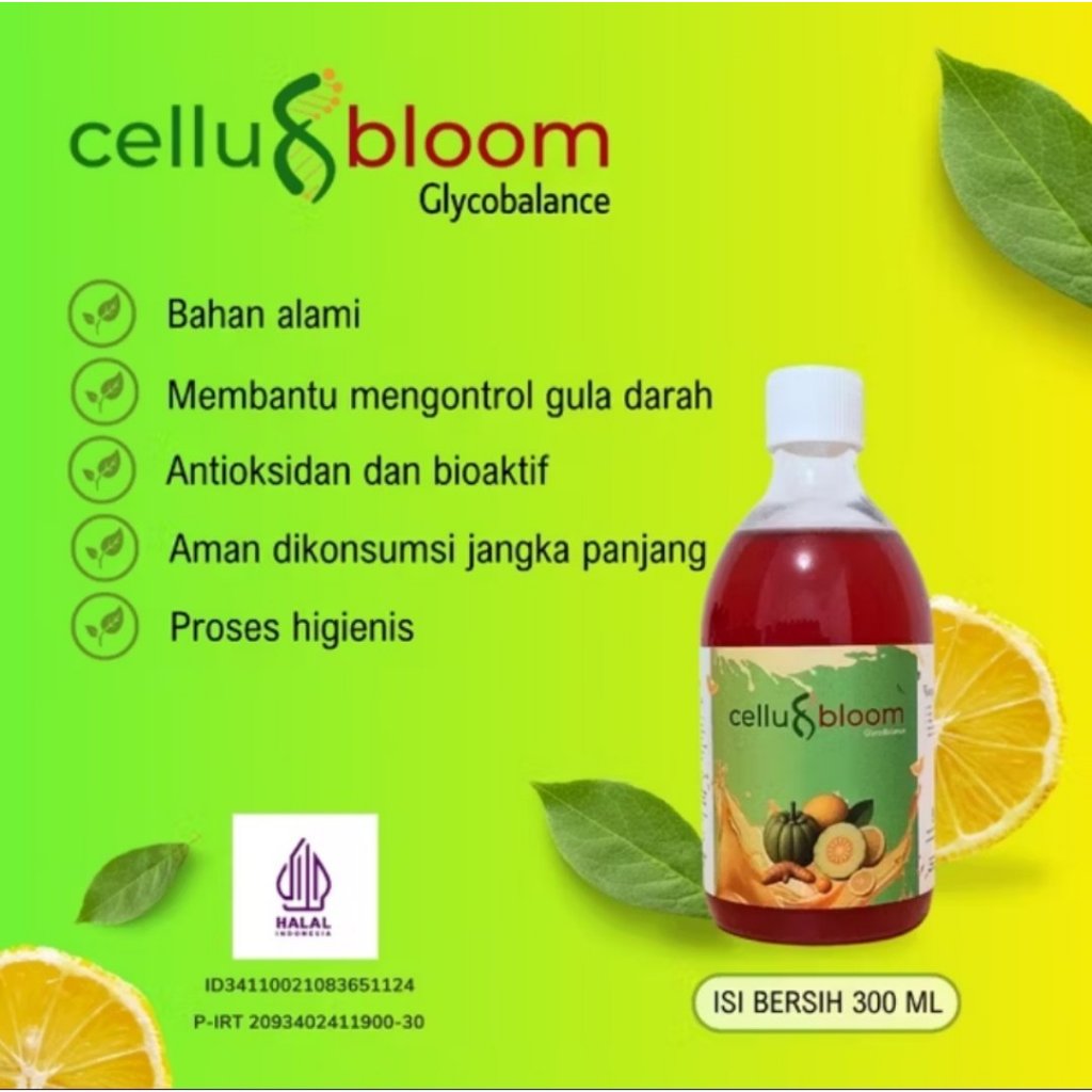 

CelluBloom Glycobalance Isi Bersih 300 ML
