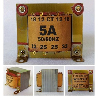 TRAFO Murni 5A BESAR WIJOYO CT 32V / Travo 5 Amper CT 32 Volt Tembaga MURNI