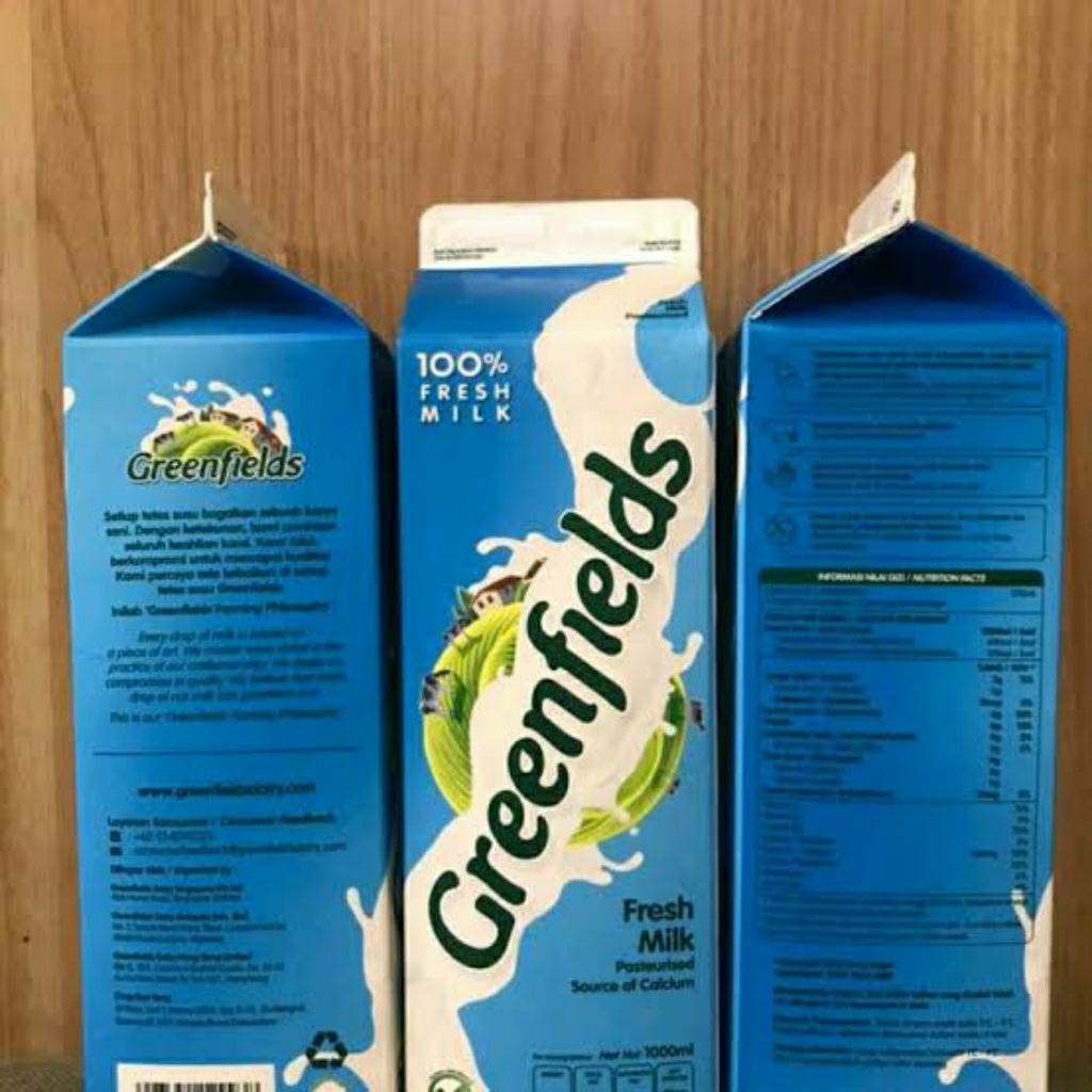 Susu Greenfield Fresh Milk 1 Liter