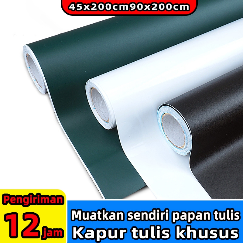

【kami】kertas papan tulis papan tulis white board 90x120 stiker papan tulis dinding papan tulis kertas