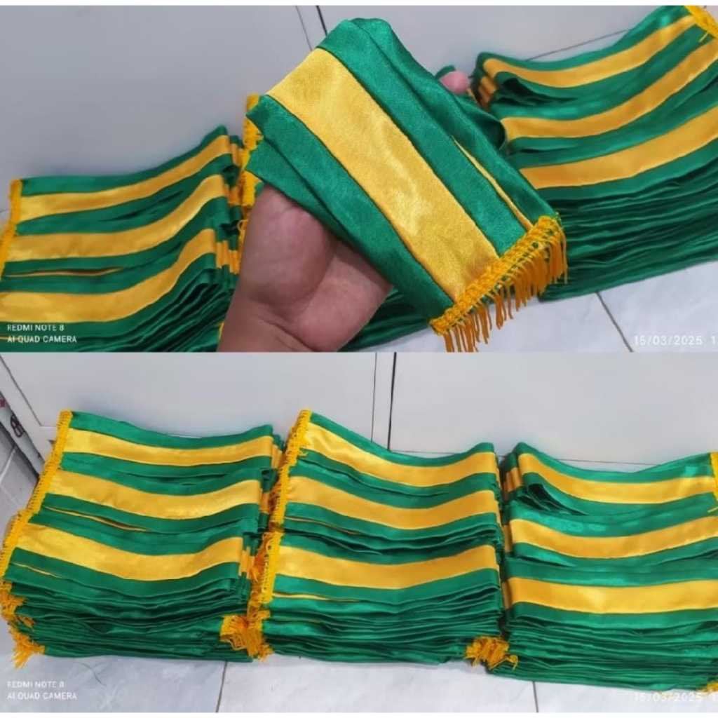 Samir wisuda kain satin anak TK / PAUD