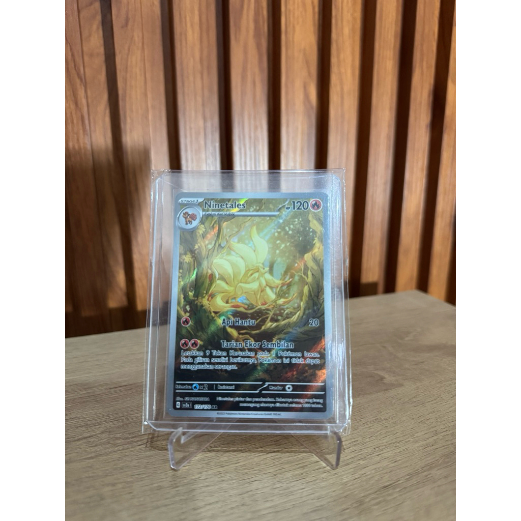 Kartu Pokemon Indonesia - Ninetales AR