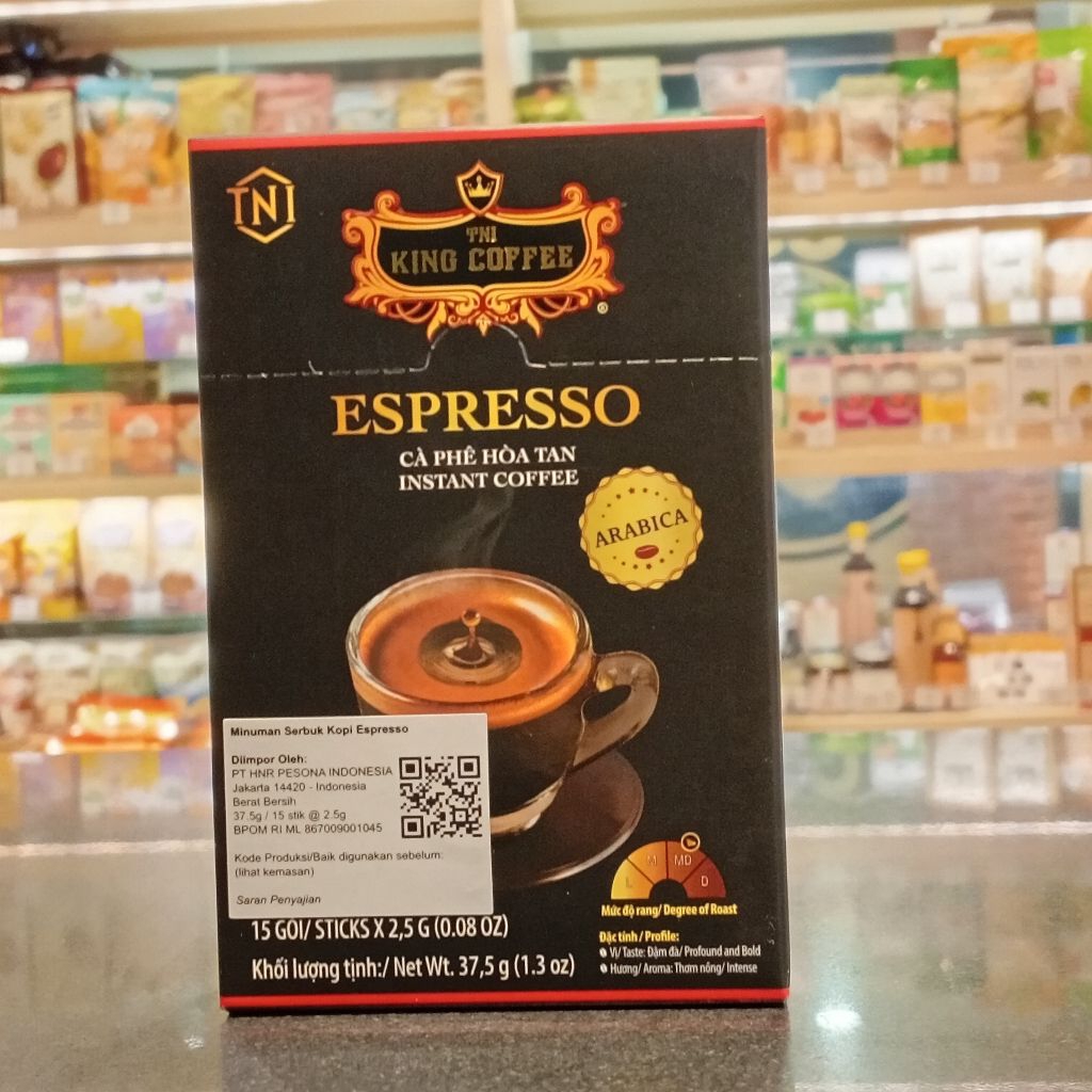 

Espresso Arabica By King Coffee 15s