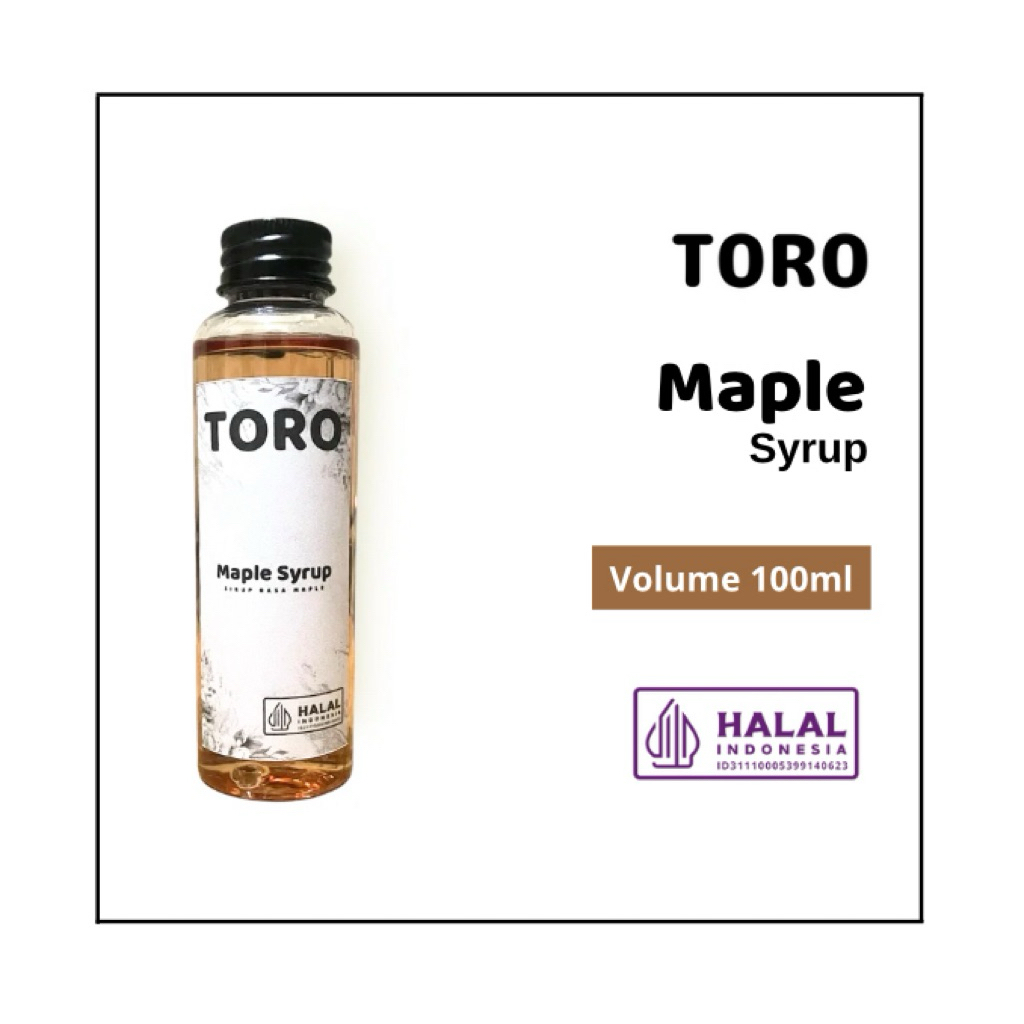 

Maple Syrup | Sirup Rasa Maple 100ml