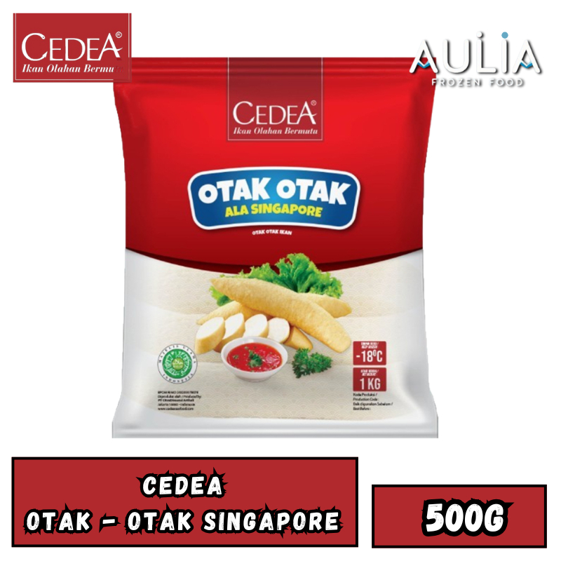 

Cedea Otak - Otak Singapore 500g/Otak - Otak SingaporeCedea 500gr / Frozen Food Depok / Aulia Frozen Food