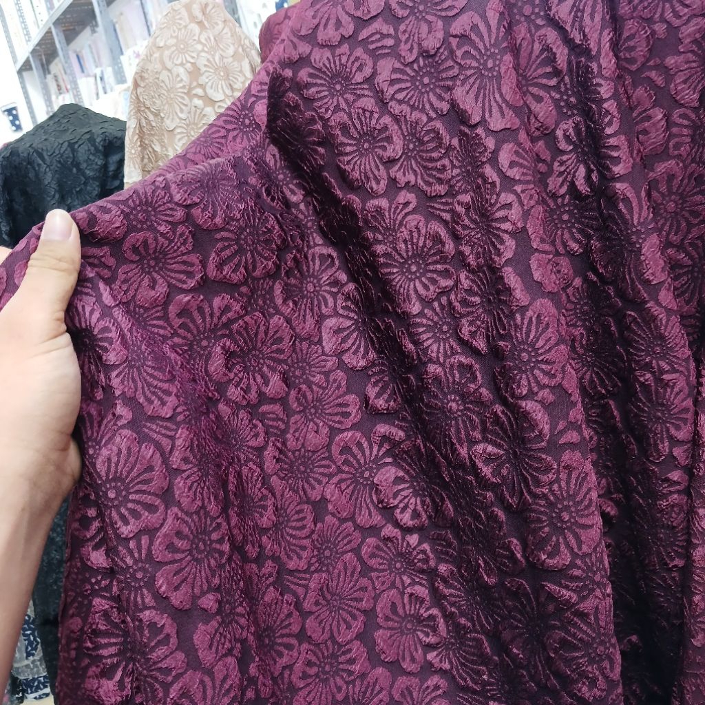 Bahan Kain Jaguar Embos Premium