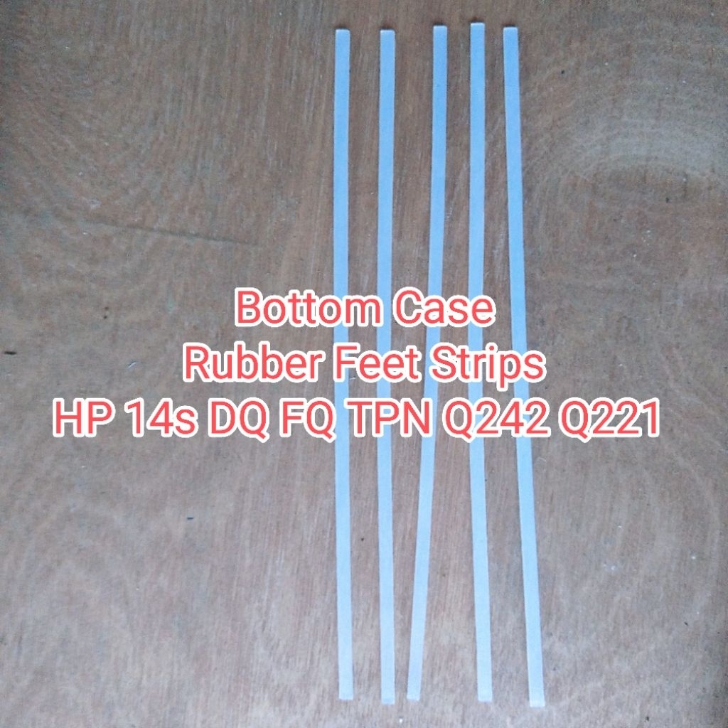DIY UNIVERSAL Karet Kaki Laptop HP 14s DQ FQ TPN Q242 Q221 | Rubber Feet Anti Slip | Dudukan Bawah |