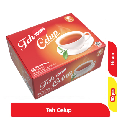 

[oddsolshop] pekanbaru/Teh Celup Sosro 50 / Teh Hitam Asli / Black Tea Bag