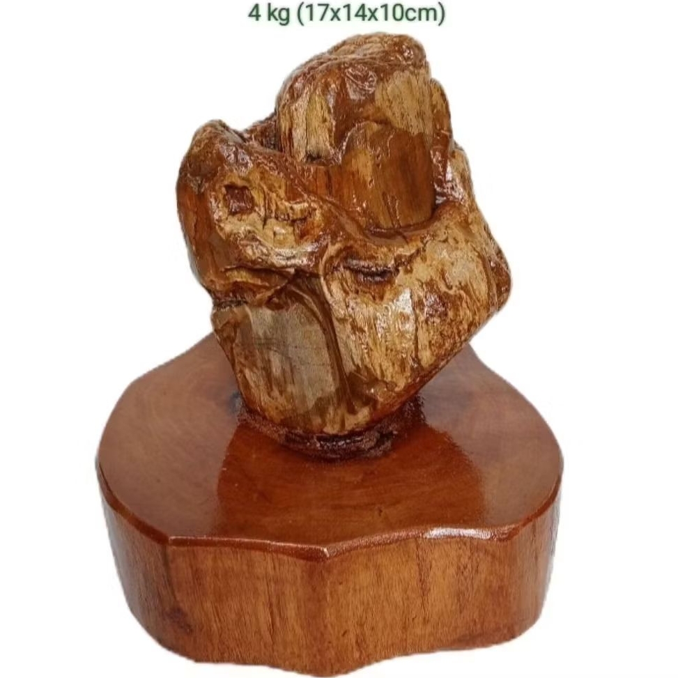 batu akik hias suiseki fosil kayu Cendana (135)