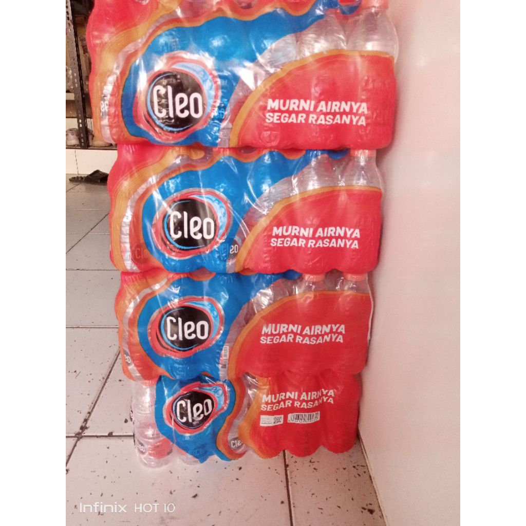 

new produk air minum cleo 220ml×24