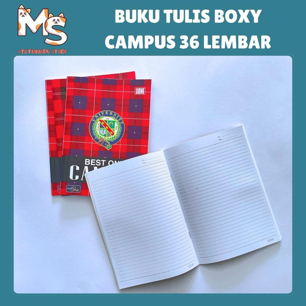 

Buku Tulis Boxy Campus 38 lembar