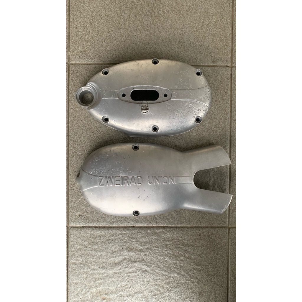 tutup blok mesin original kiri & kanan dkw hummel dkw super