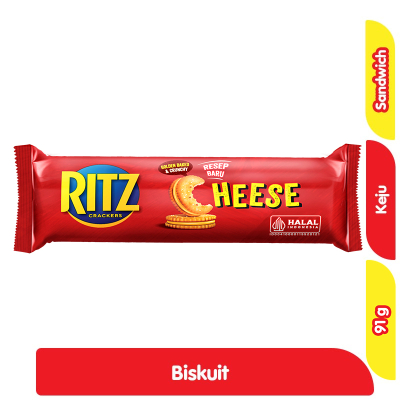 

RITZ Biskuit Sandwich Keju 91 g