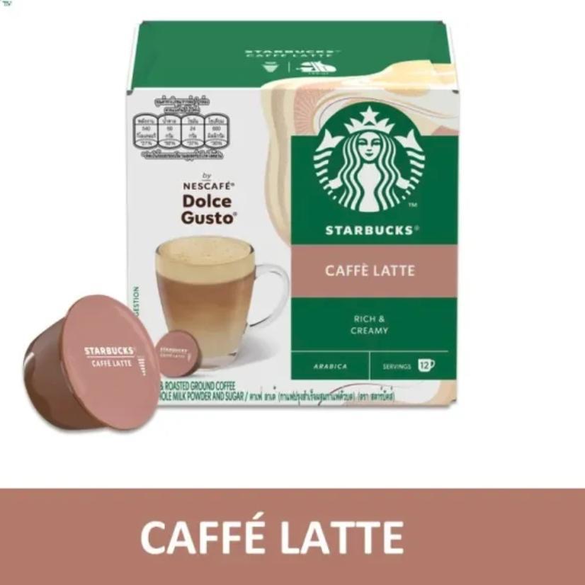 

Dolce Gusto Starbucks Caffe Latte Coffee Capsules