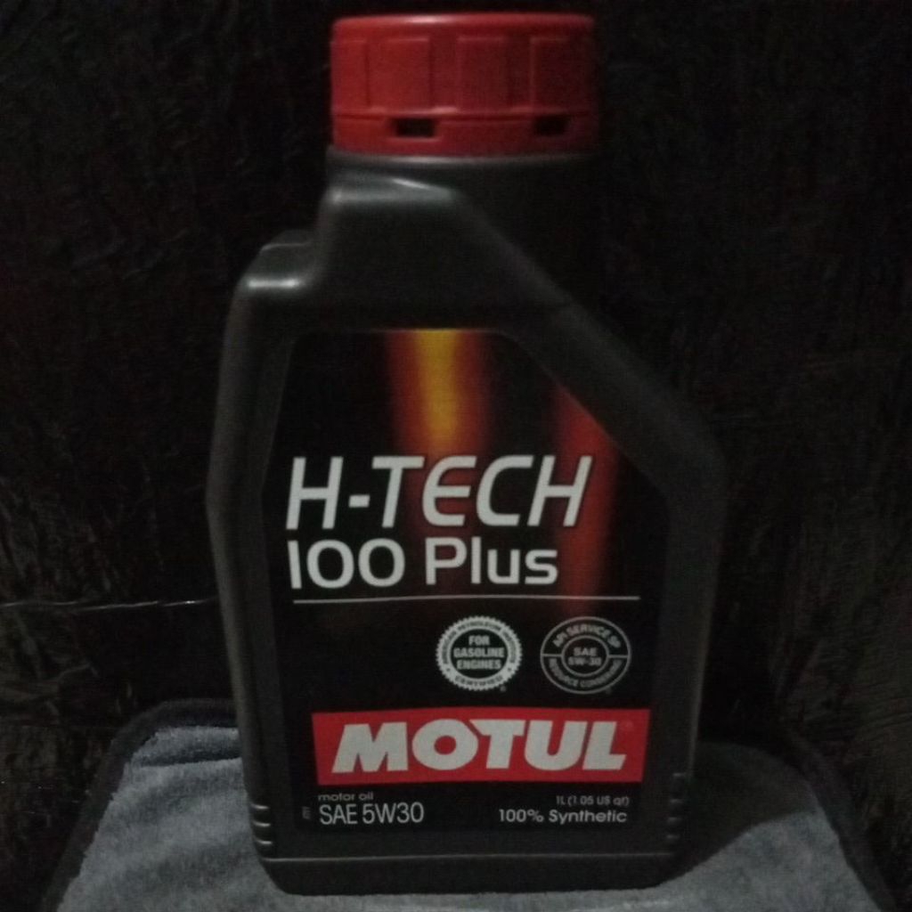 oli Motul H-TECH 100 plus SAE 5w-30 kemasan 1L