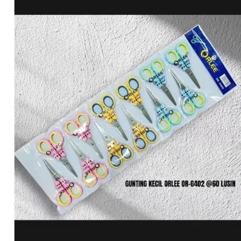 

Gunting Kecil Renteng Warna Warni Orlee Gunting Kertas Kuat Stainles Tajam