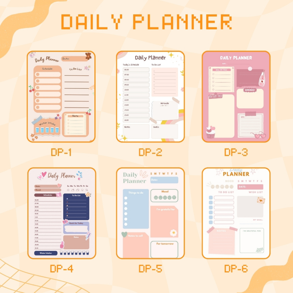 

Refill Planner A5 Lucu & Estetik – Isi Binder Daily Planner