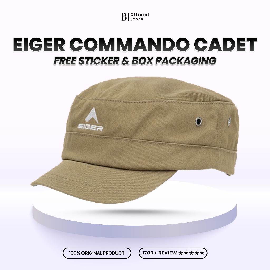 Topi EIGER Commando Cadet 1.0 Cap - Olive Pria Wanita