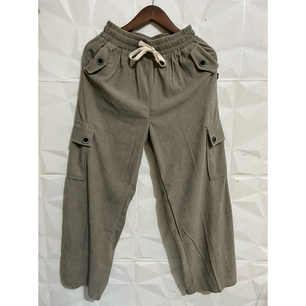 Celana kulot wanita bahan kodorai