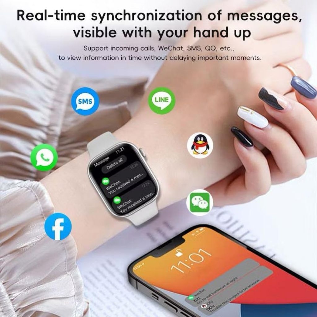 BIG PROMO CUCI GUDANG Jam Tangan SmartWatch Pintar Android Touchscreen Layar Sentuh Anti Air Pria