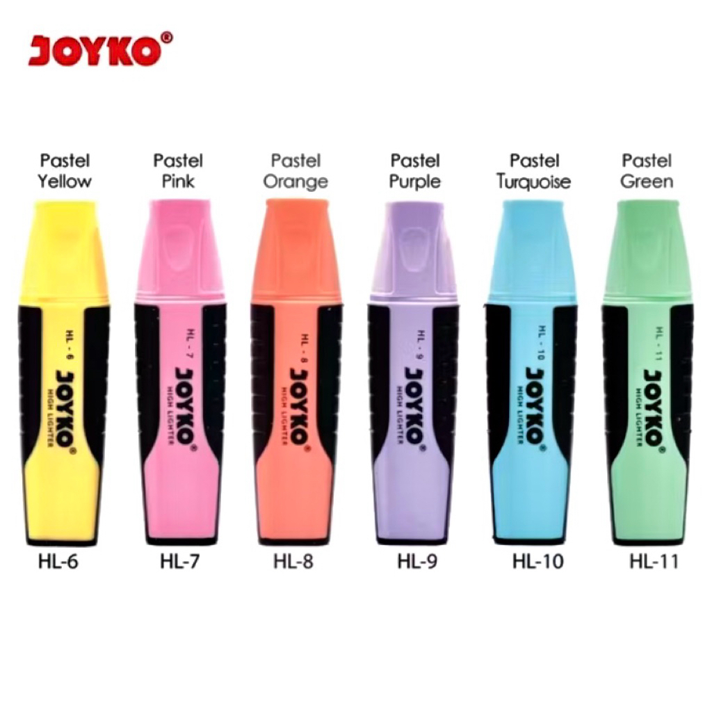 

Stabilo JOYKO/ HIGHLIGHTER (Penanda Warna) / 1 Pack (isi 10pcs)