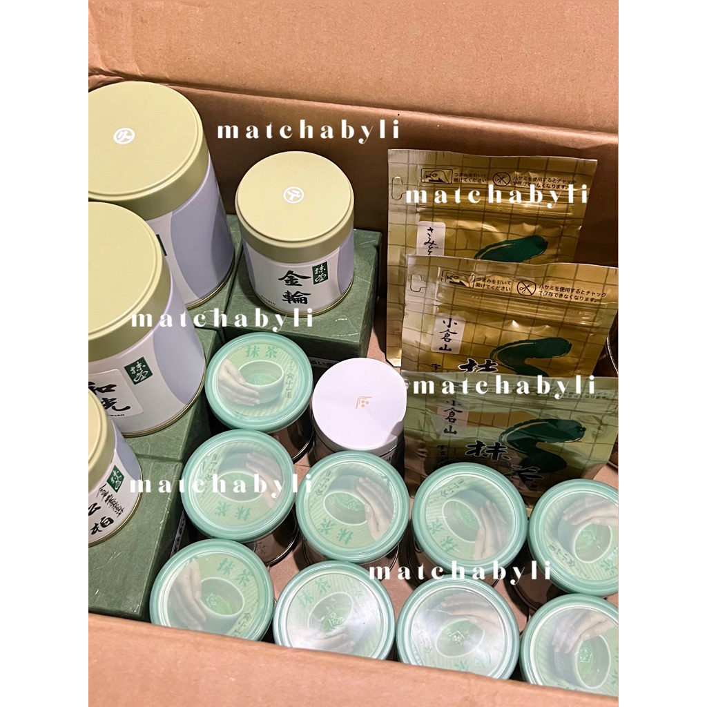 

(READY STOCK)Yamamasa Koyamaen Marukyu Koyamaen Ippodo Ceremonial Grade Matcha Powder NEW SEALED