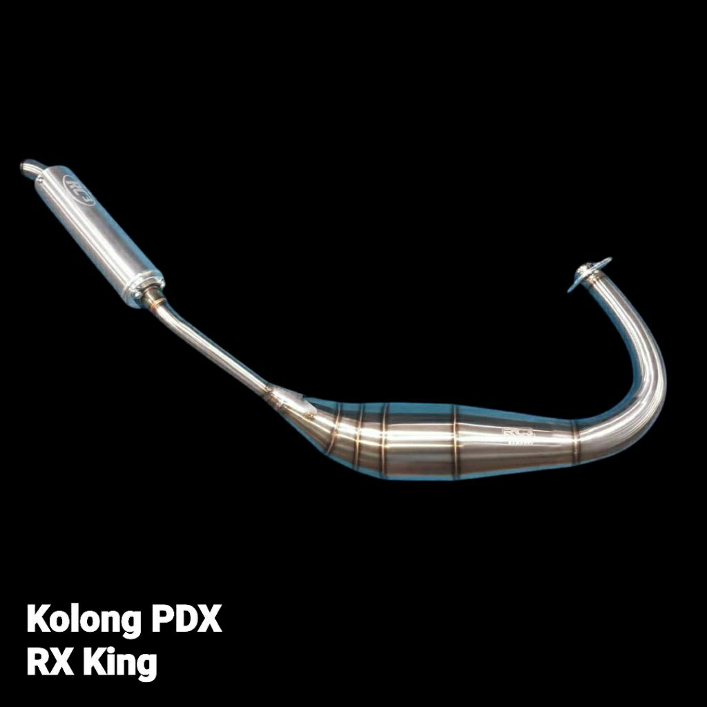knalpot RC3 RX King kolong PDK stenlis