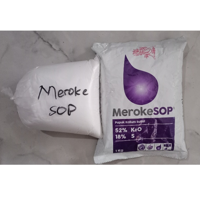 Pupuk ZK Meroke SOP Kemasan Repack 200 Gram
