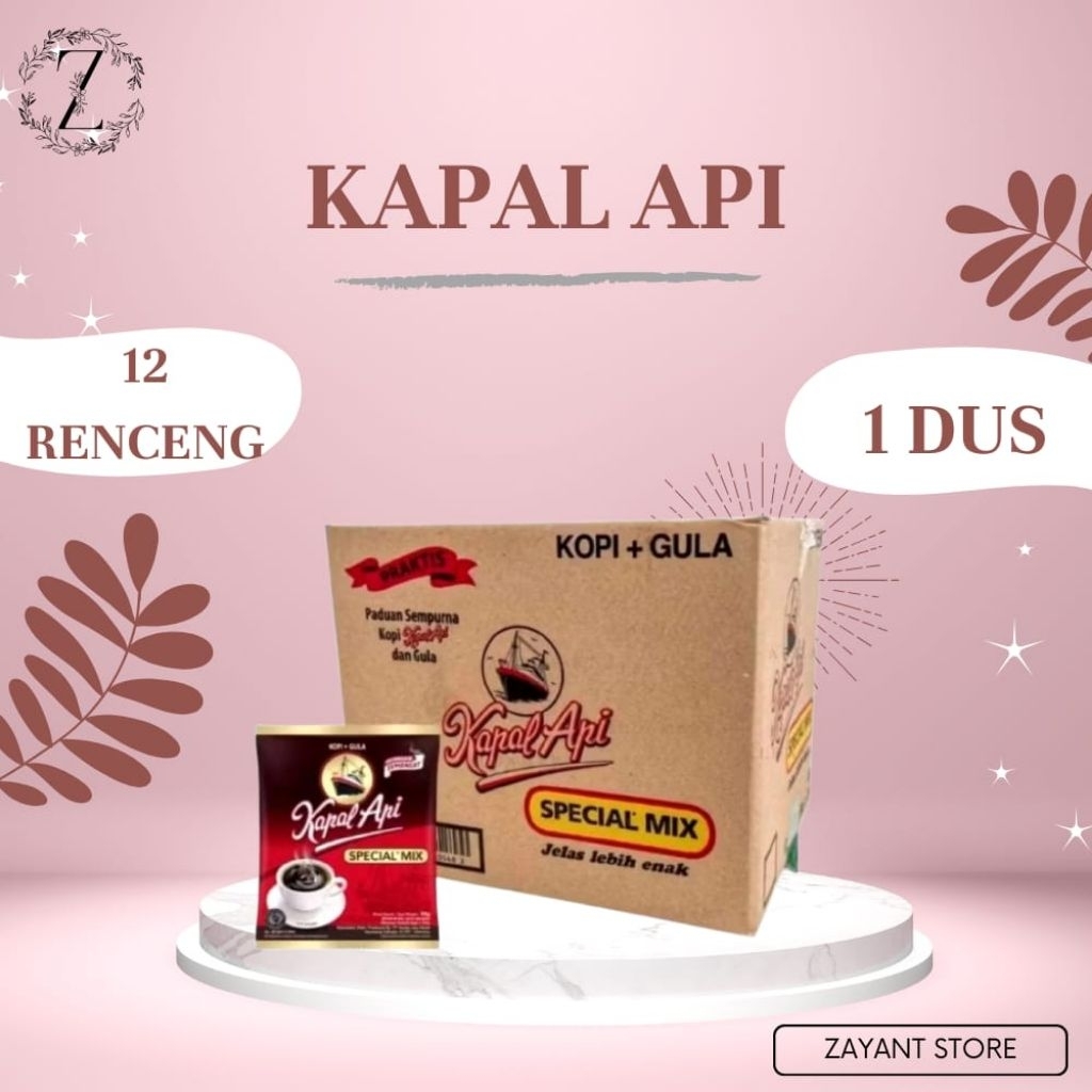 

Kapal Api special Mix isi 12 renceng