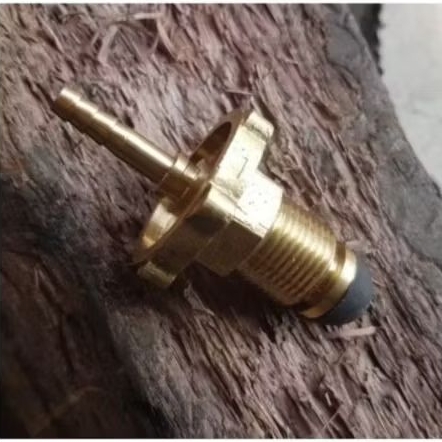 Nepel pigtail tabung gas 50kg selang 3/8" inch kuningan