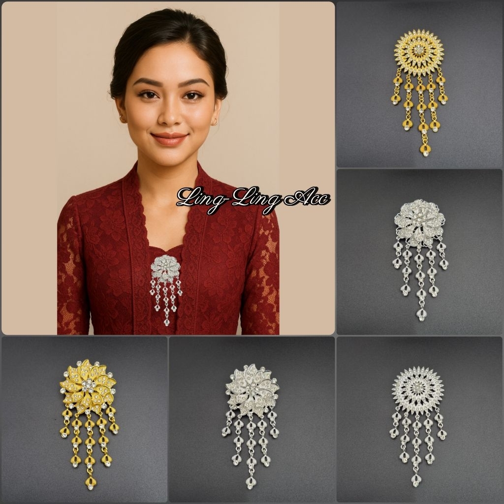Bros Kebaya | Bros Susun | Bros kutu baru | Aksesoris kebaya
