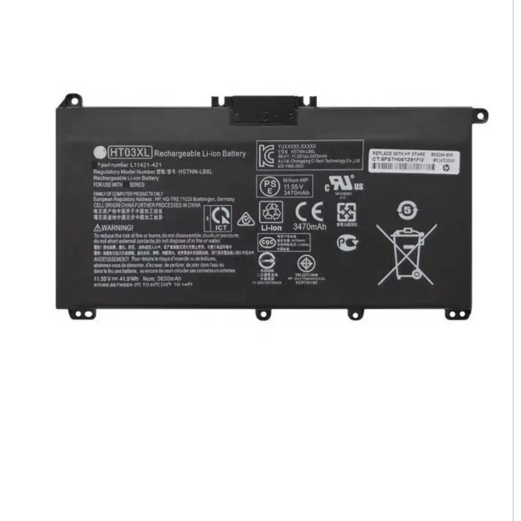 Baterai Laptop Hp 14s-dk1006AU 14s-dk0158AU 14s-dk1122AU 14s-dk1005AU HT03XL