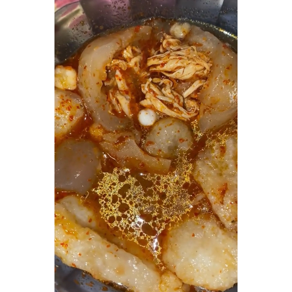 

Baso aci isi ayam suwir