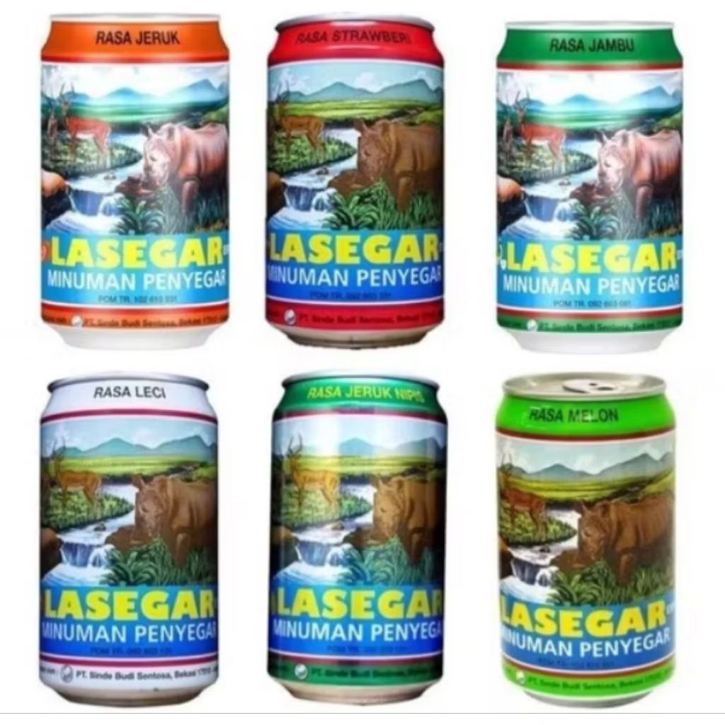 

lasegar 320 ml kaleng minuman penyegar berbagai varian rasa