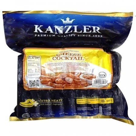 

Kanzler Cheese Cocktail 500gr/sosis keju/frozen