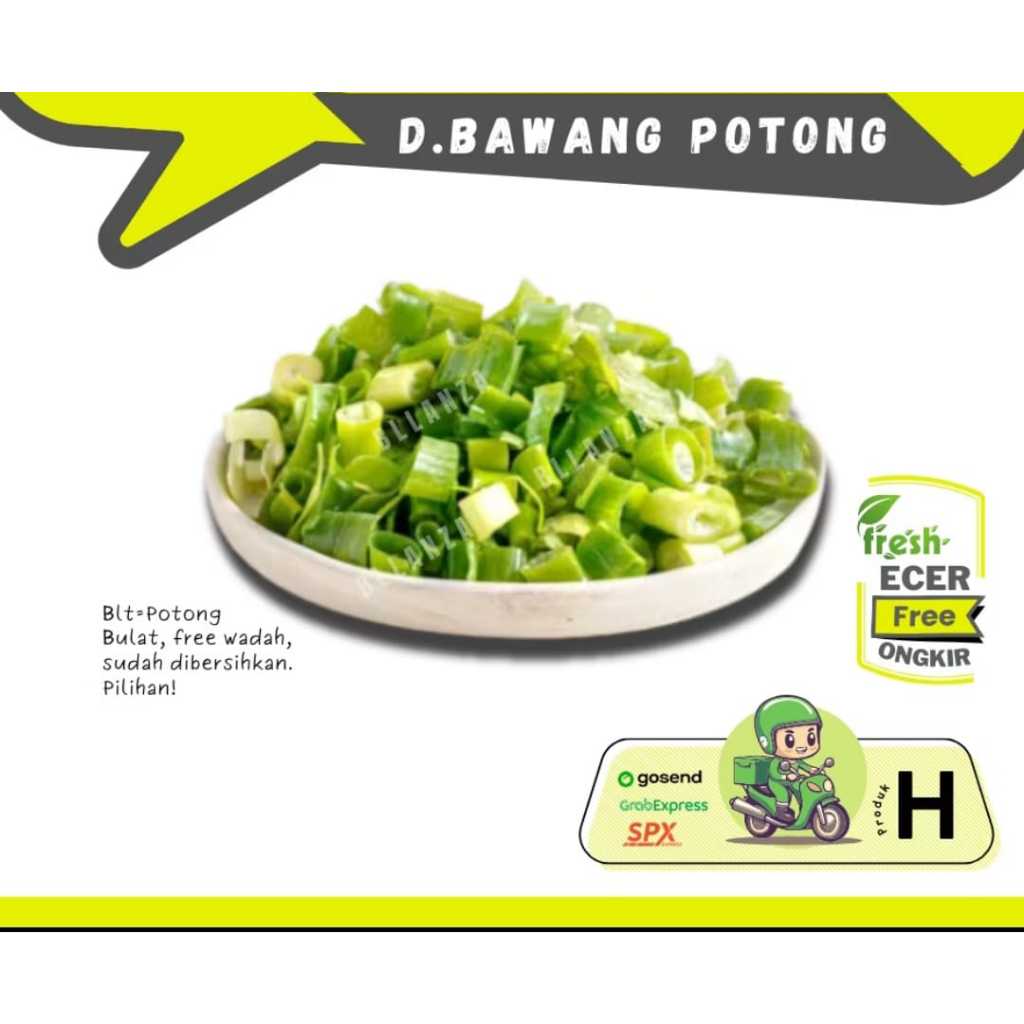

Sanmonggoo >> Daun Bawang Potong / Loncang /Onclang (Sayur Potong) -- Hasil Bumi Sindoro Sumbing Ecer (H)