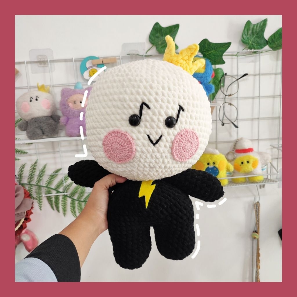 amigurumi custom yochi jumbo