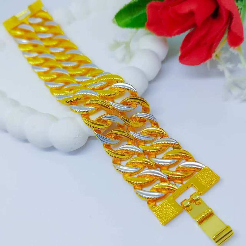 Gelang tangan Dubai warna 24uk 18cm berlapis emas