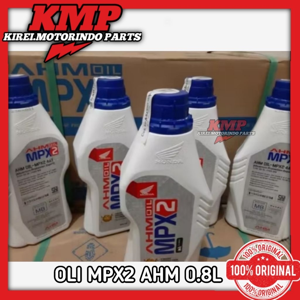 ORI OLI MPX2 0.8L AHM OIL MPX 2 (harga promo)