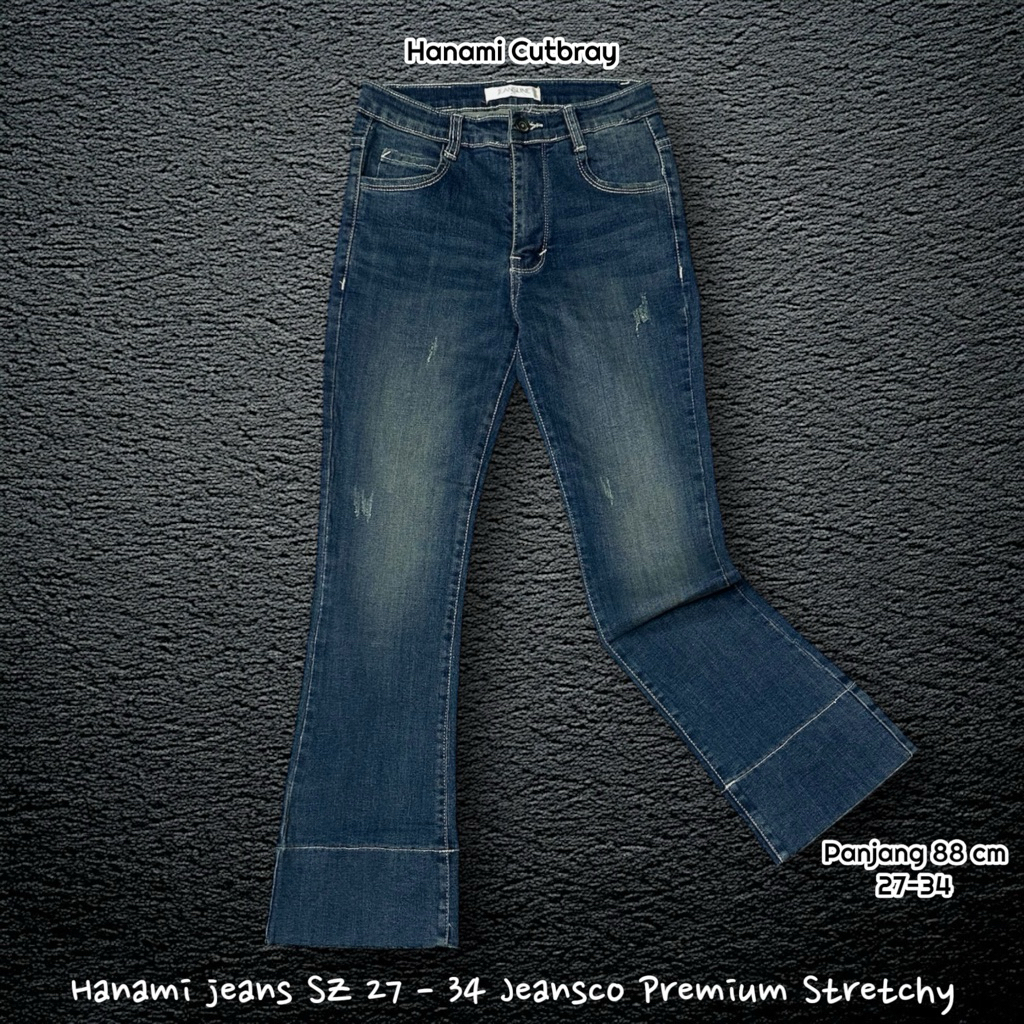 JEANSCO - CELANA CUTBRAY JEANS WANITA CUTBRAY GAMORA SERIES sz 27-34 IMPORT JEANS SOBEK TIDAK TEMBUS