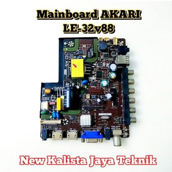 MAINBOARD TV AKARI 32V88 ORIGINAL TP.V56.PB816 MB AKARI 32V88 MB 32V88 MOTHERBOARD TV 32V88 MESIN TV