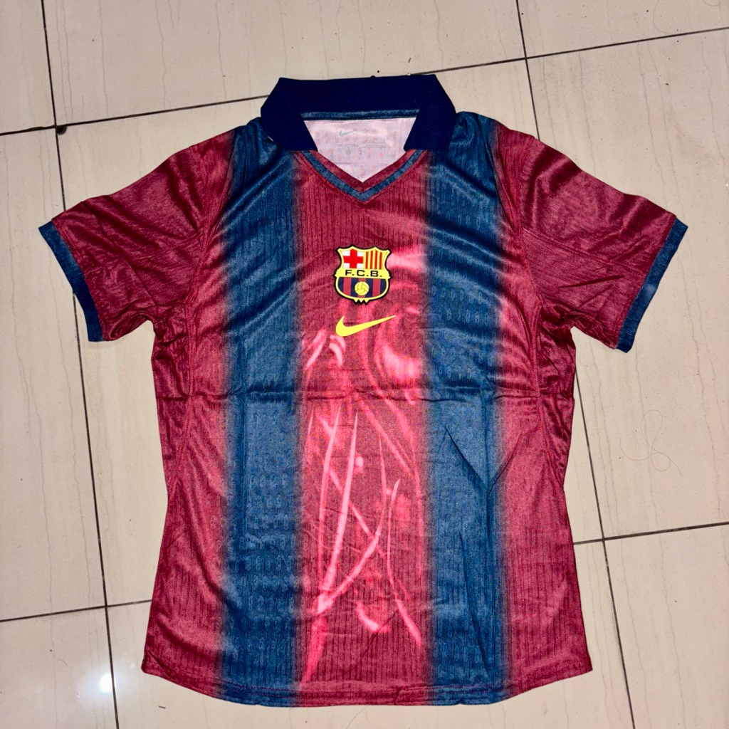 Jersey (Barcelona x travis scott) [Player Issue]Retro Sablon