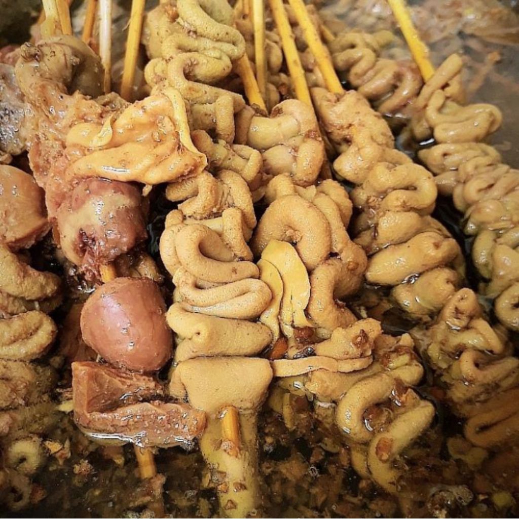 Sate Ungkep Ati Usus Ampela