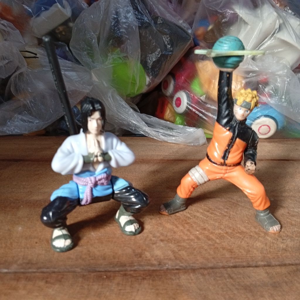 happy meal toys naruto Shippuden 2002