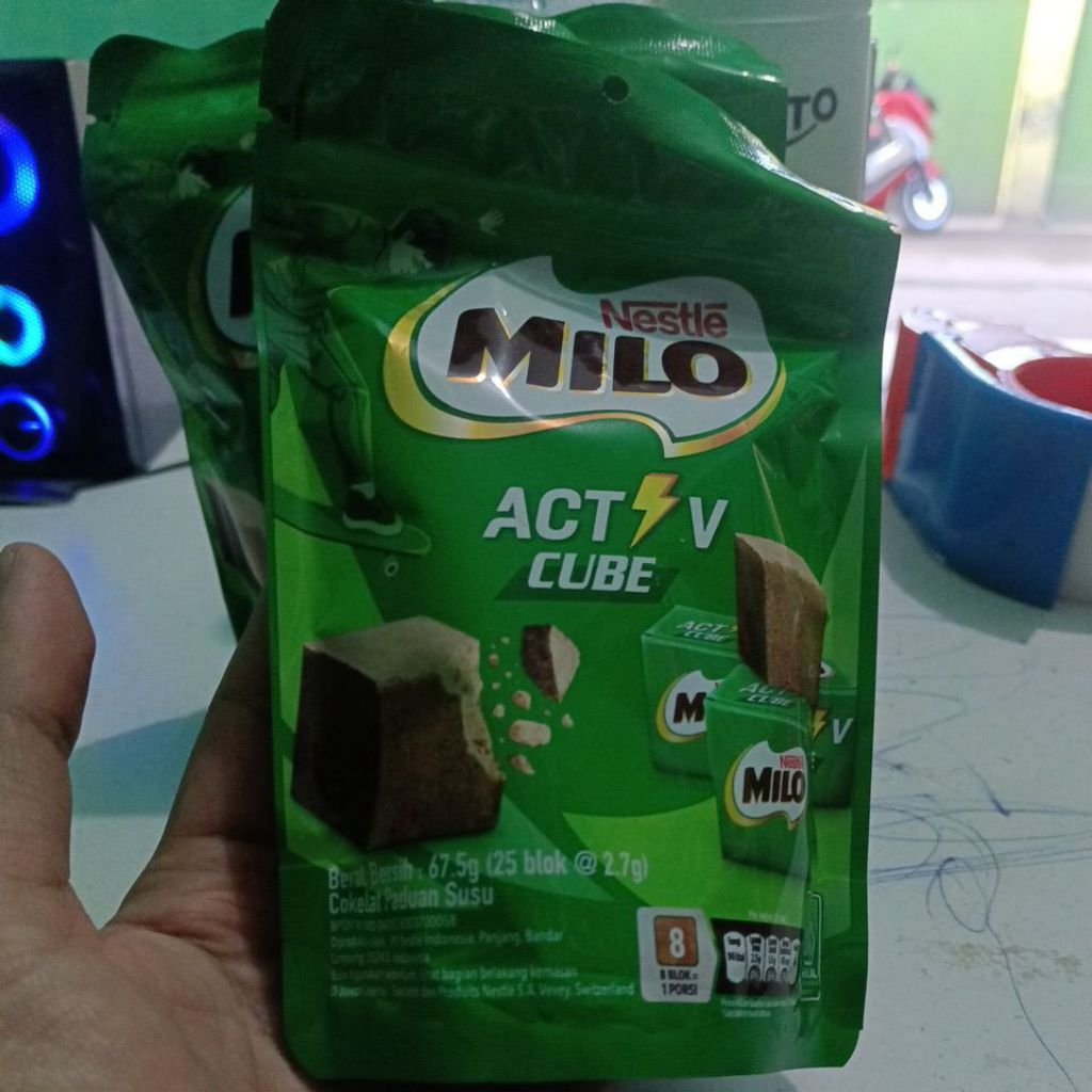 

Milo Activ Cube 25 Blok Nestle Cokelat Paduan Susu #VazaBasicStore