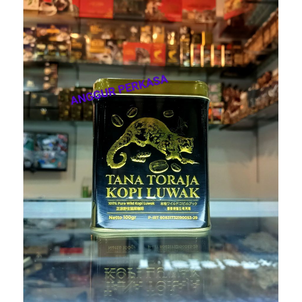 

Kopi Luwak Tana Toraja Kemasan Kaleng Premium - Worcas