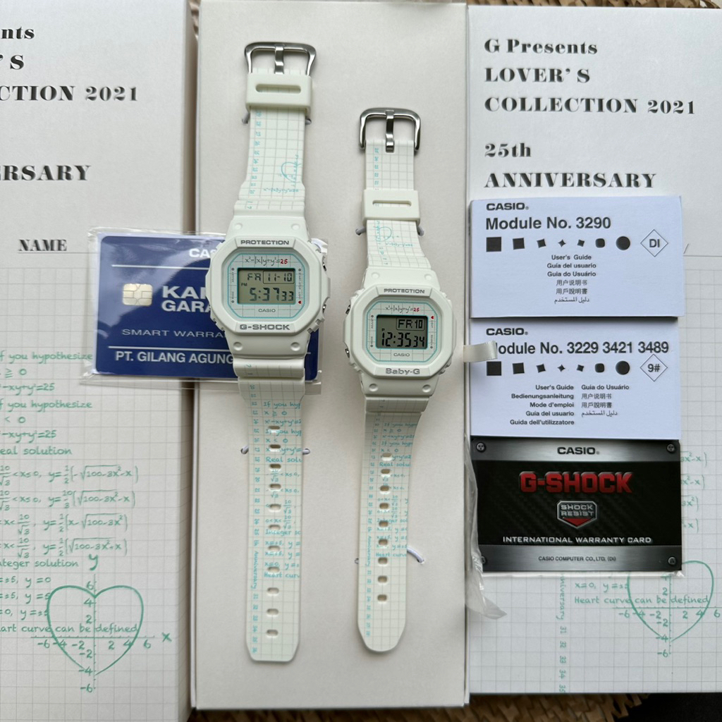 lov-21b g-shock couple lov 21b g shock baby g original new lov21b