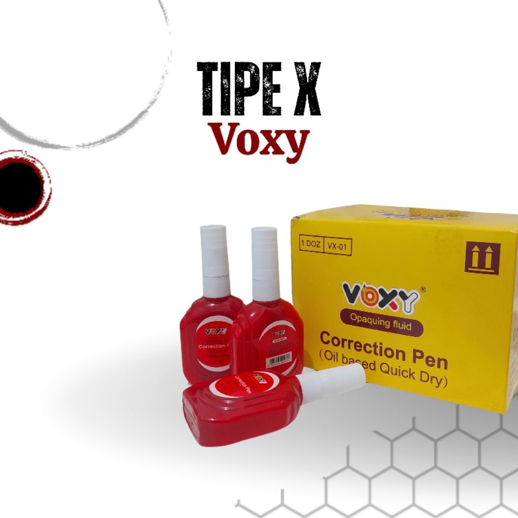 

(1 pack=12 pcs) Stip x Voxy murah - tipe x - pengghapus pulpen